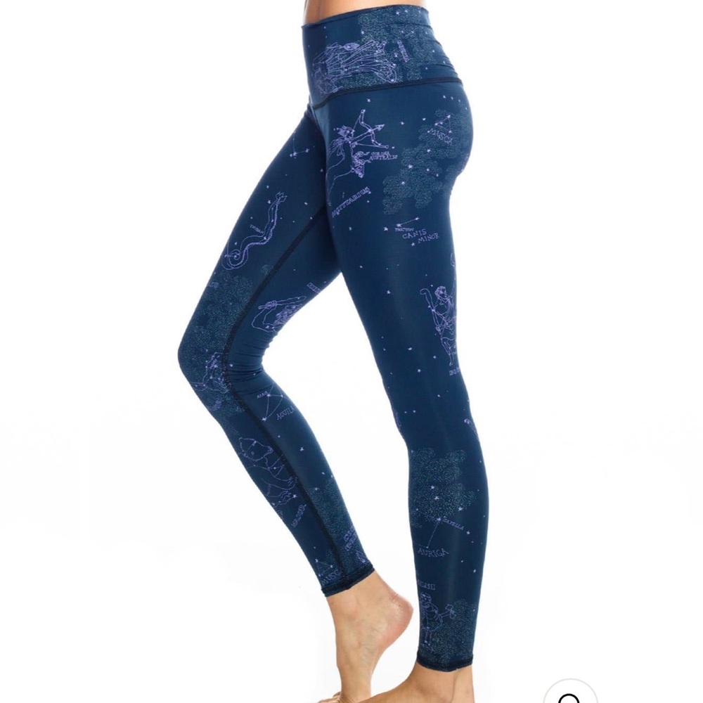 Teeki Constellations Stardust Hot Pants Leggings